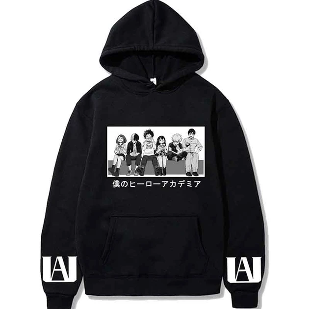 Худи для мальчика Аниме 140 см Черный (2765865963)