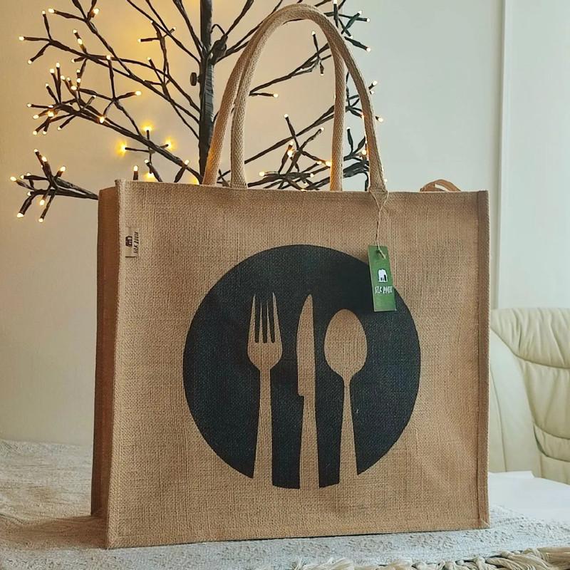 Сумка джутовая Silk Route а-2750 Bon appetit