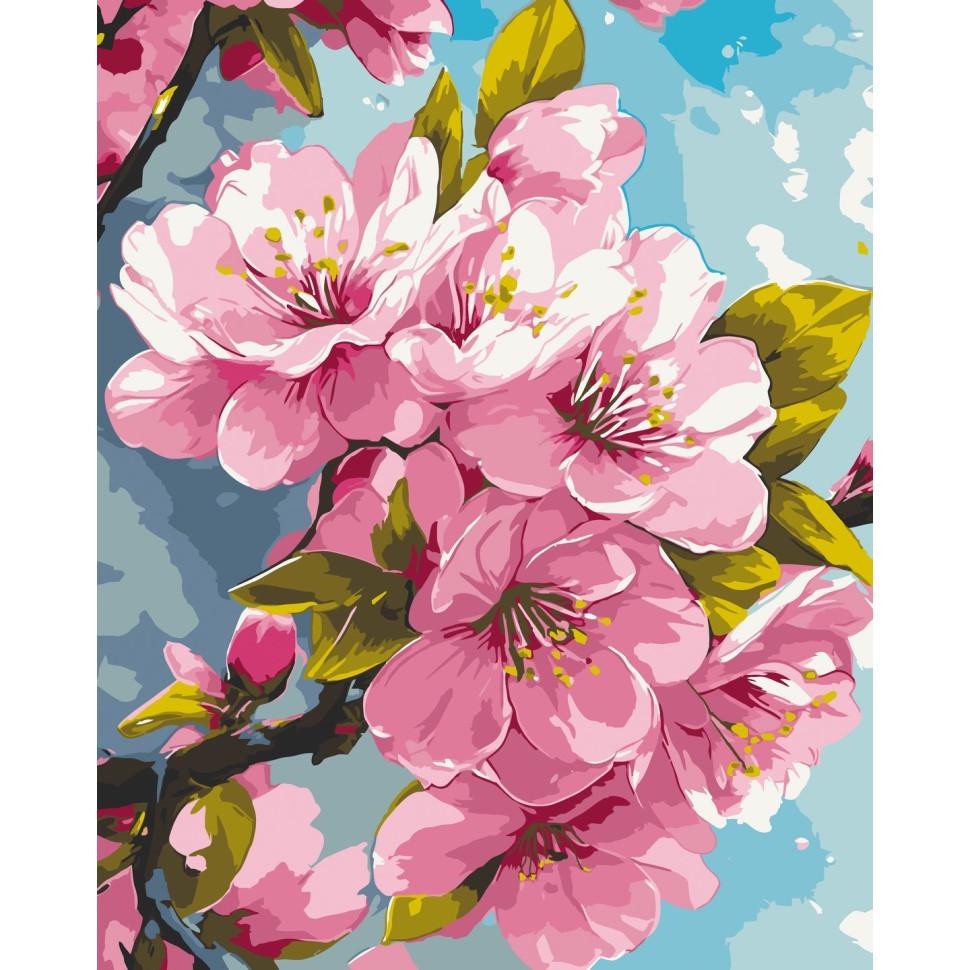 Картина по номерам ART CRAFT Цвет сакуры 40x50 см Разноцветный (PM-194-K-1642)