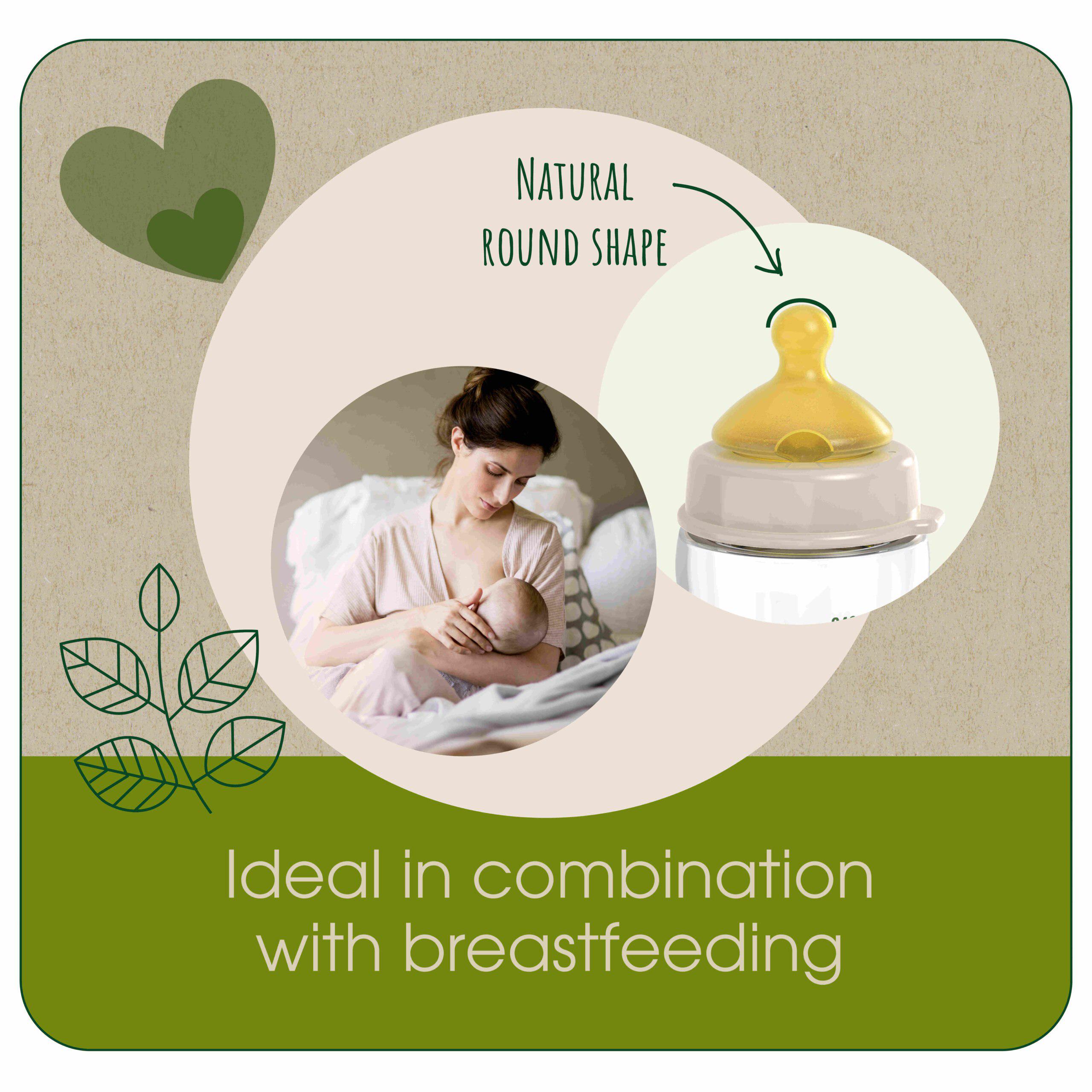 Бутылочка антиколиковая Nip GREEN Вишенка 260 мл Зеленый (143280) - фото 2