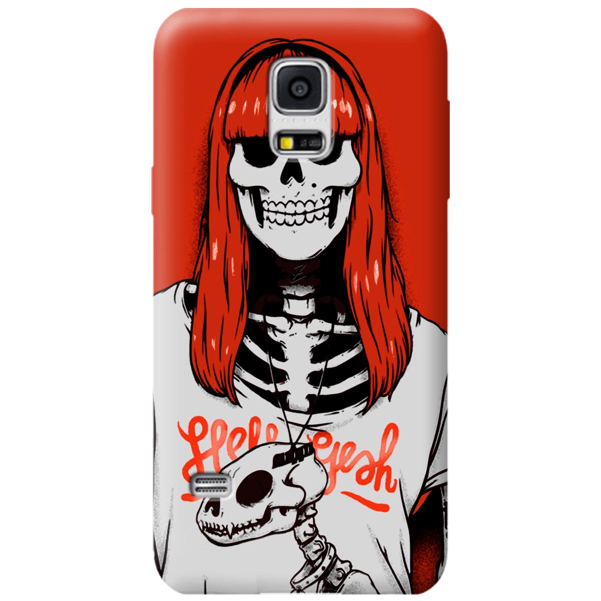 ᐉ Силиконовый чехол Zorrov для Samsung Galaxy S5 Mini - skeleton  (08930040019007555) • Купить в Киеве, Украине • Лучшая цена в Эпицентр