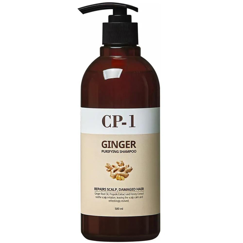 Очищающий шампунь для волос с имбирем Ginger Purifying Shampoo Esthetic House CP-1 500 мл (8809450012005)