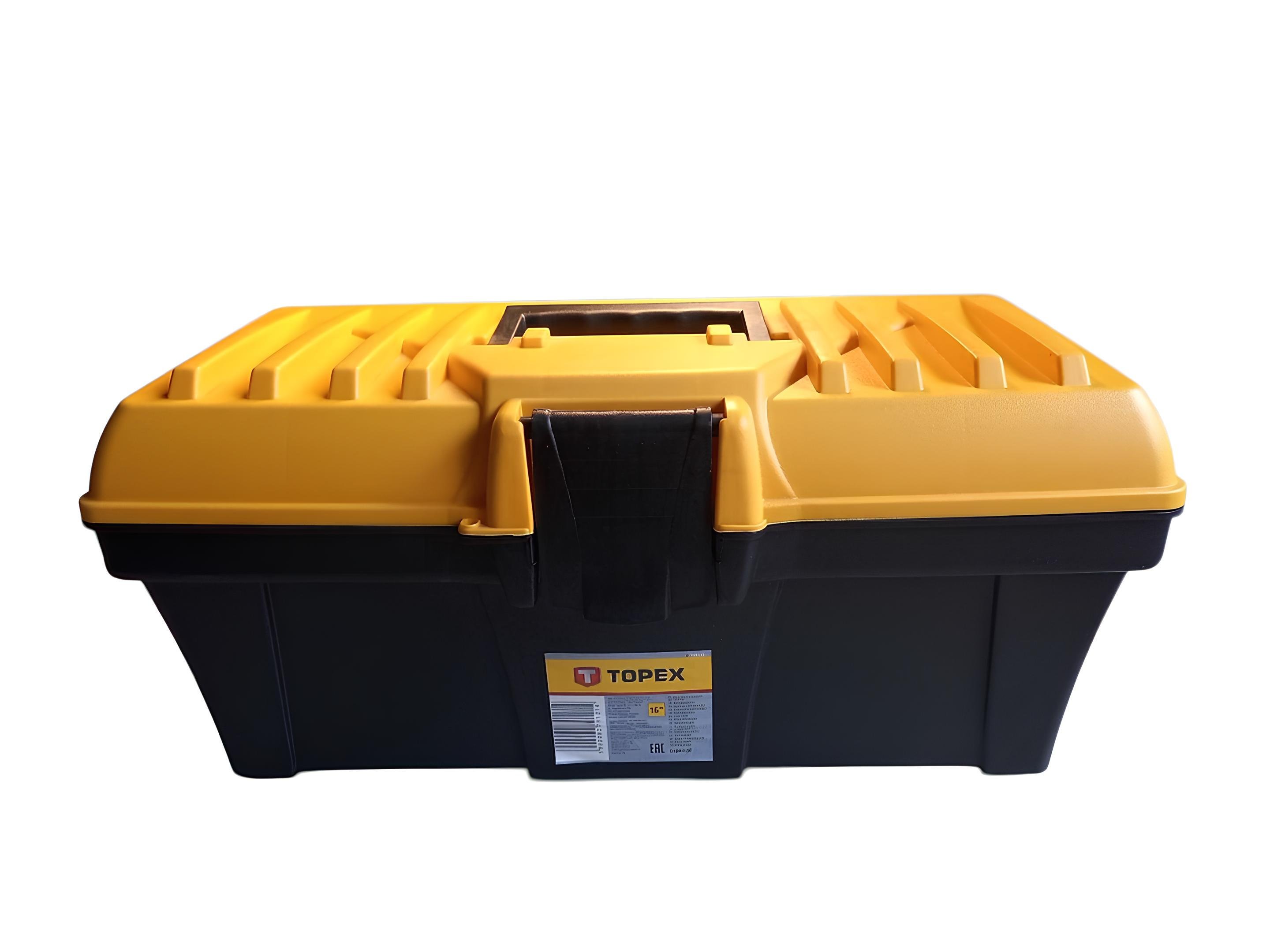 Ящик для инструмента Topex 16" 79R121 (26447173) Ящик для инструмента Topex 16" 79R121 (26447173)