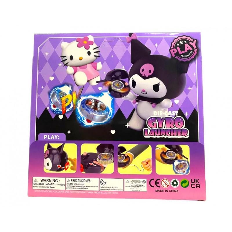 Детская игрушка GYRO Бейблейд Аниме Kuromi Японский волчок (1000-ZB-519) - фото 4 Детская игрушка GYRO Бейблейд Аниме Kuromi Японский волчок (1000-ZB-519) - фото 4