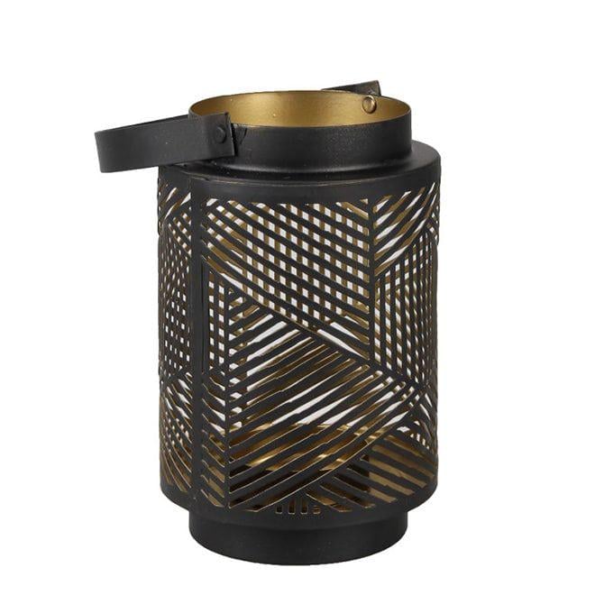 Подсвечник металлический Flora 15,5 см Черный (50156)