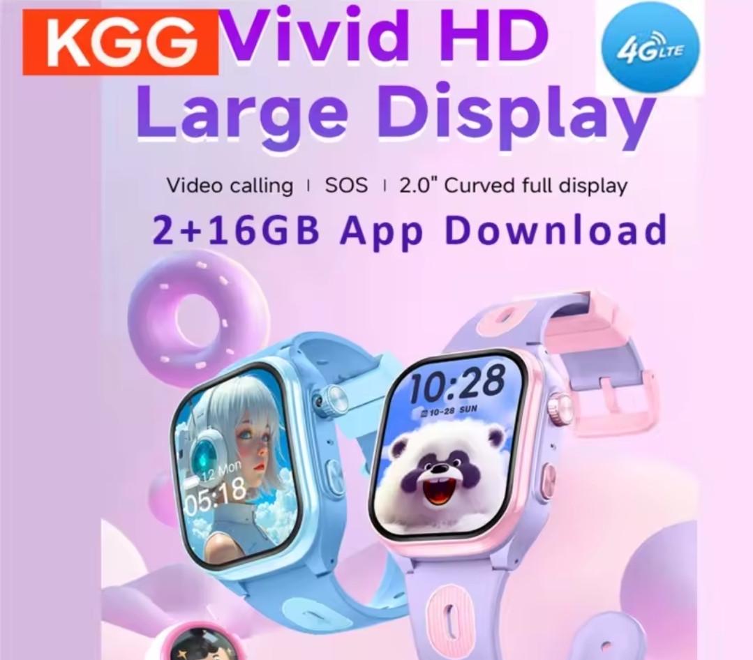 Смарт-часы детские 4smarts KGG 4G Розовый (32436738) - фото 2