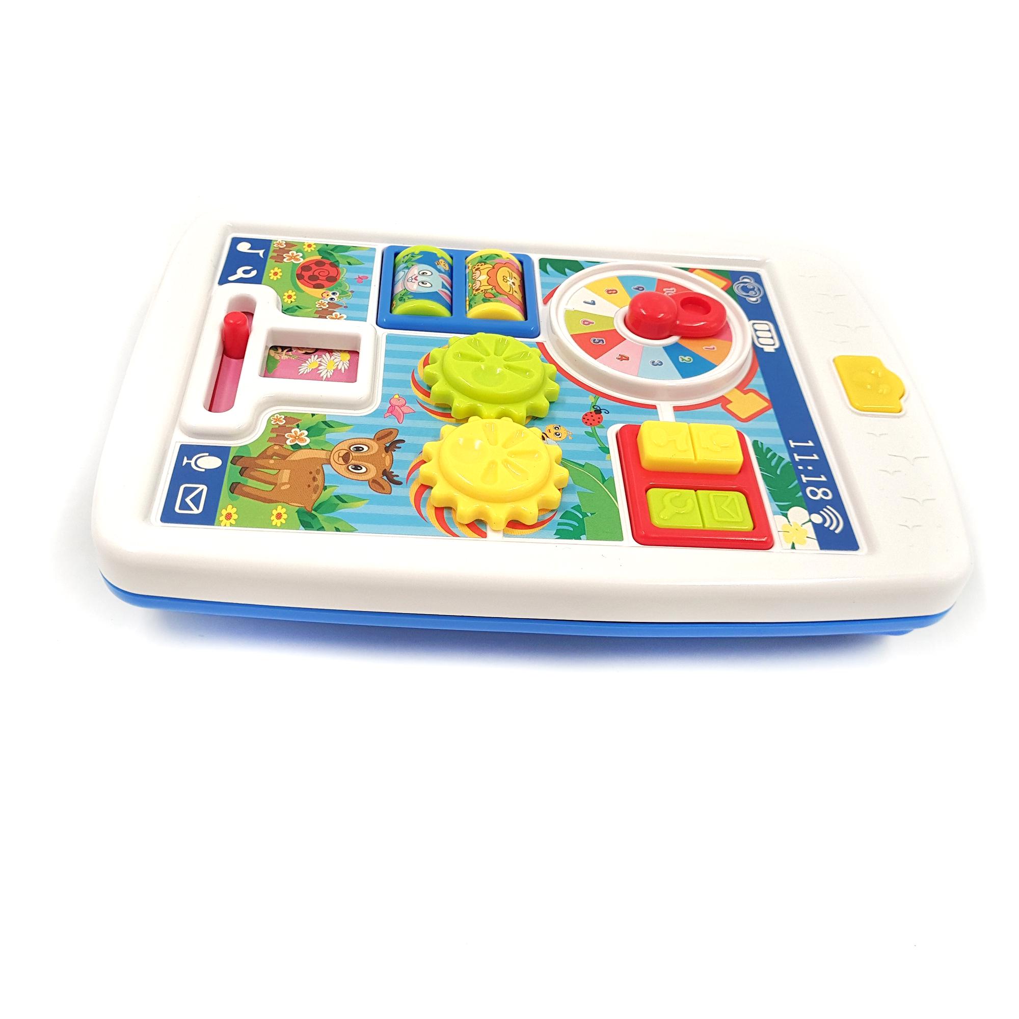 Інтерактивна іграшка TK Group Розумний навчальний планшет українською мовою 19 см (116382) - фото 4 Інтерактивна іграшка TK Group Розумний навчальний планшет українською мовою 19 см (116382) - фото 4