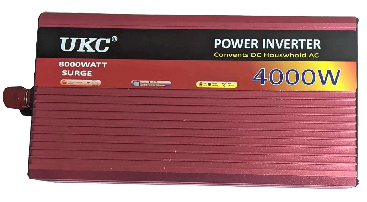 Перетворювач напруги UKC Power Invertor 24 V 4000 W (000042904)