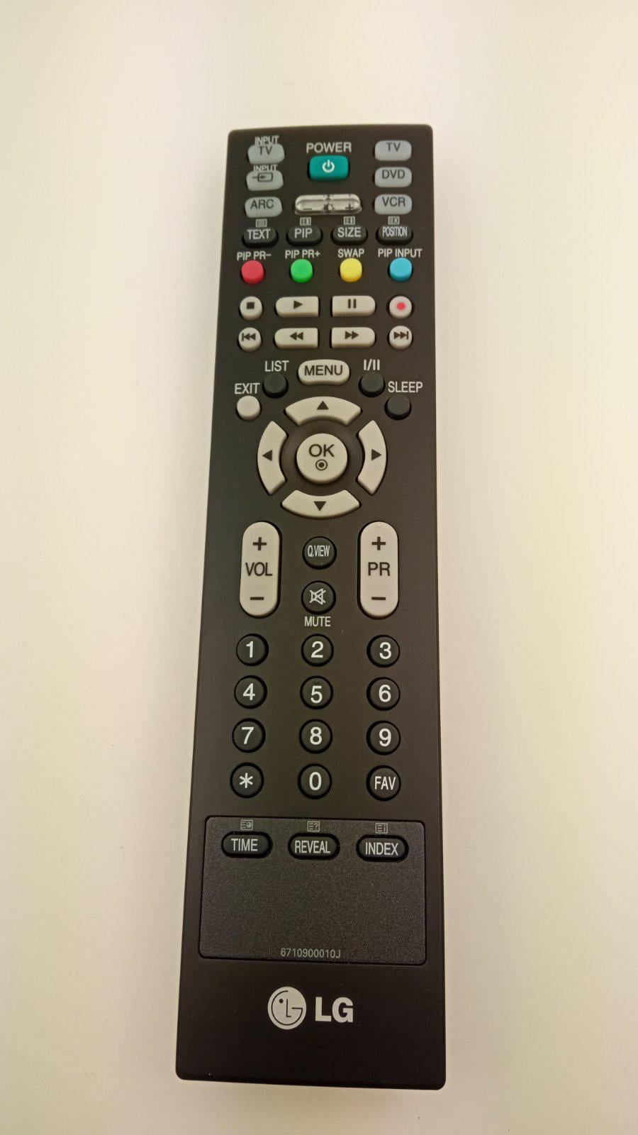 Пульт для LG 6710900010J TV/DVD/VCR