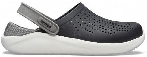 Сабо Crocs LiteRide Clog M9W11 р. 42 27,5 см Black/Smoke (204592) - фото 3