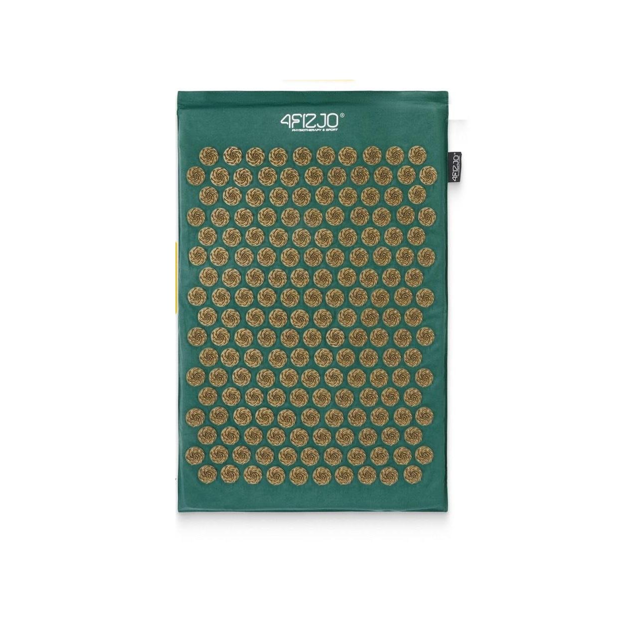 Коврик акупунктурный с подушкой 4fizjo Ergo Mat Navy Green/Gold (P-5907739315076)