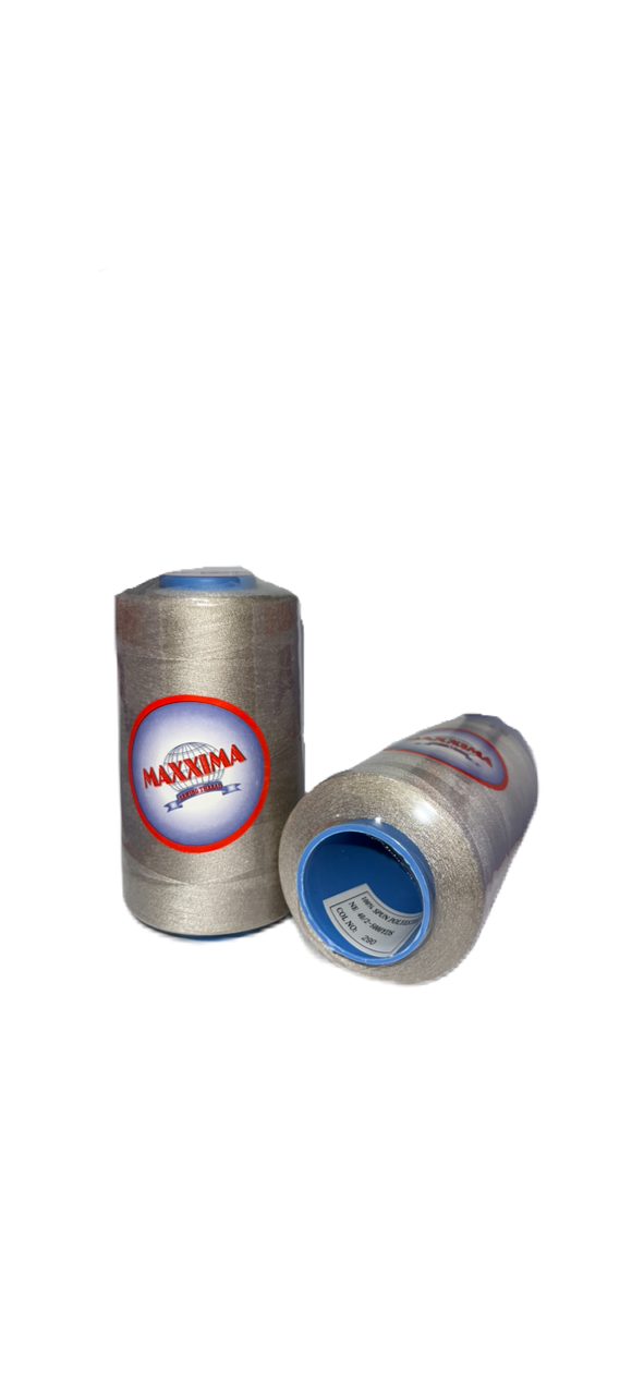 Нитки швейні Maxima 40/2 Сірий/Дим (290) - фото 3 Нитки швейні Maxima 40/2 Сірий/Дим (290) - фото 3