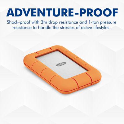 Накопичувач SSD LaCie Rugged 4TB USB Type-C (STND4000400) - фото 4 Накопичувач SSD LaCie Rugged 4TB USB Type-C (STND4000400) - фото 4