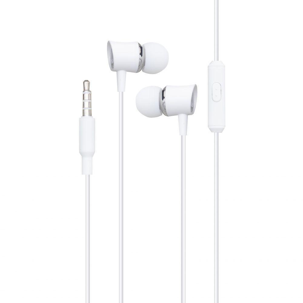 Наушники проводные Hoco M37 с микрофоном для звонков и прослушивания музыки Белый (1869174535) Наушники проводные Hoco M37 с микрофоном для звонков и прослушивания музыки Белый (1869174535)