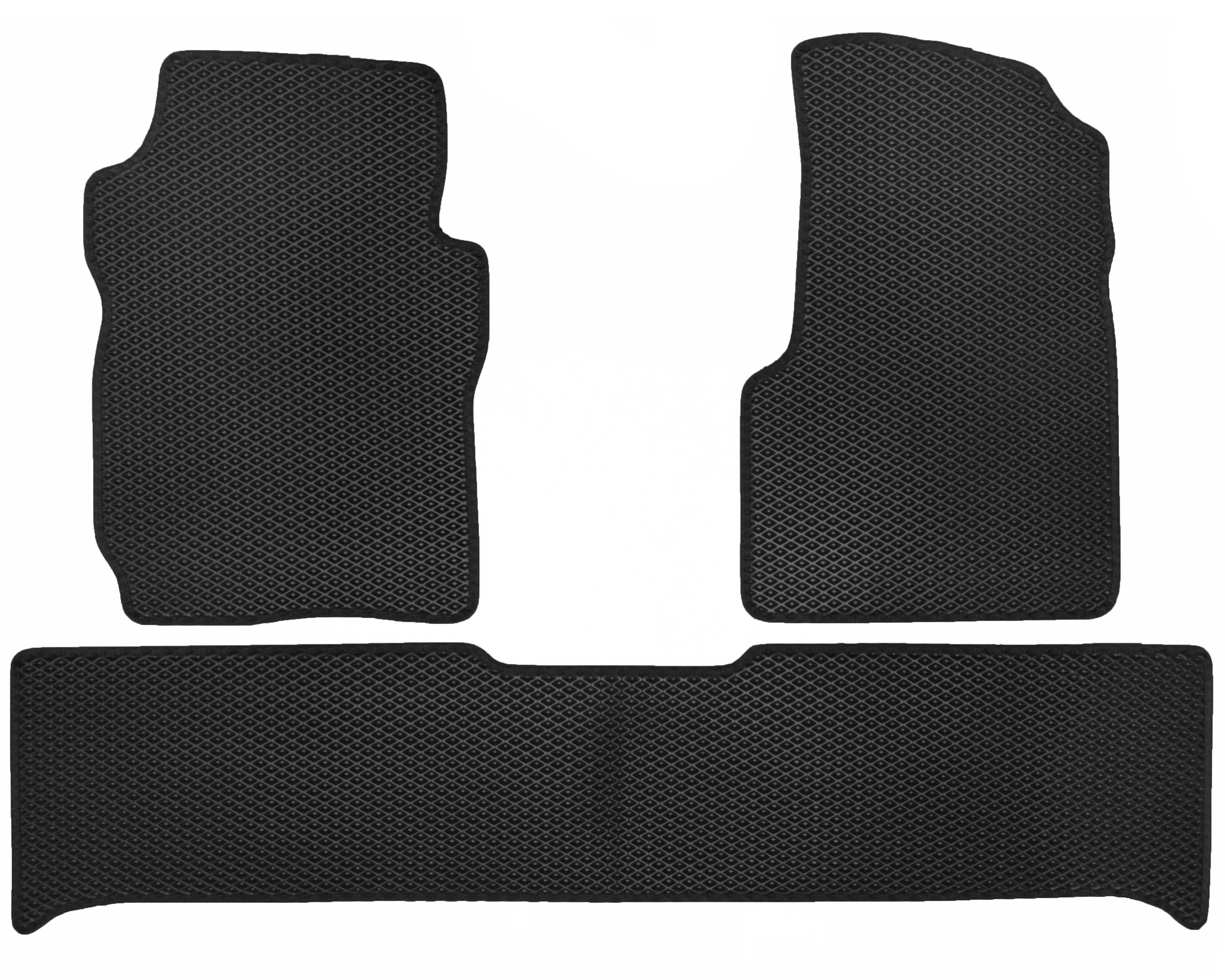 Коврики в салон для UAZ (УАЗ) 3163 Patriot '05-14 EVA-полимерные Черный (150638)