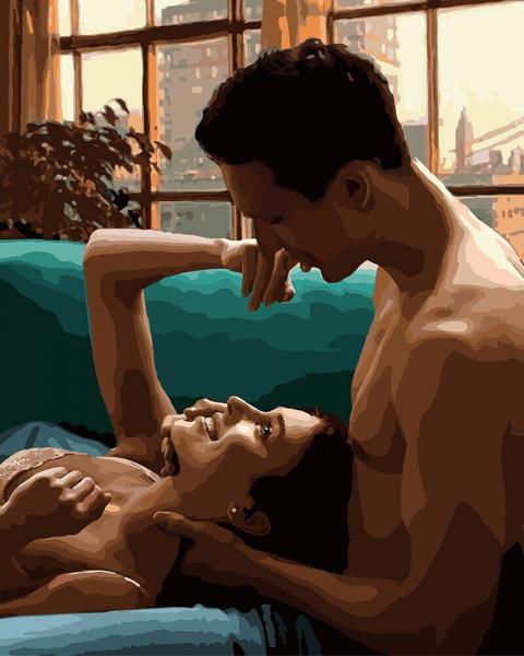 Картина по номерам Идейка Счастливы вместе 2 40х50 см (KHO4676-mt)