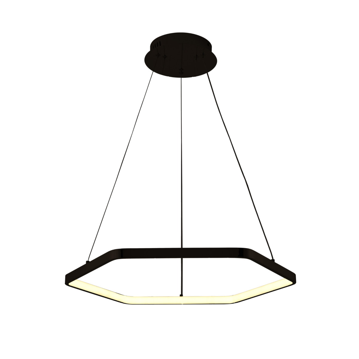 Люстра подвесная светодиодная Light House SRS-19622 BK 55W Черный