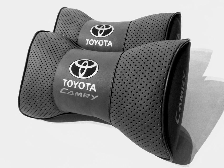 Подушка на подголовник авто Toyota camry 2 шт. (00562)