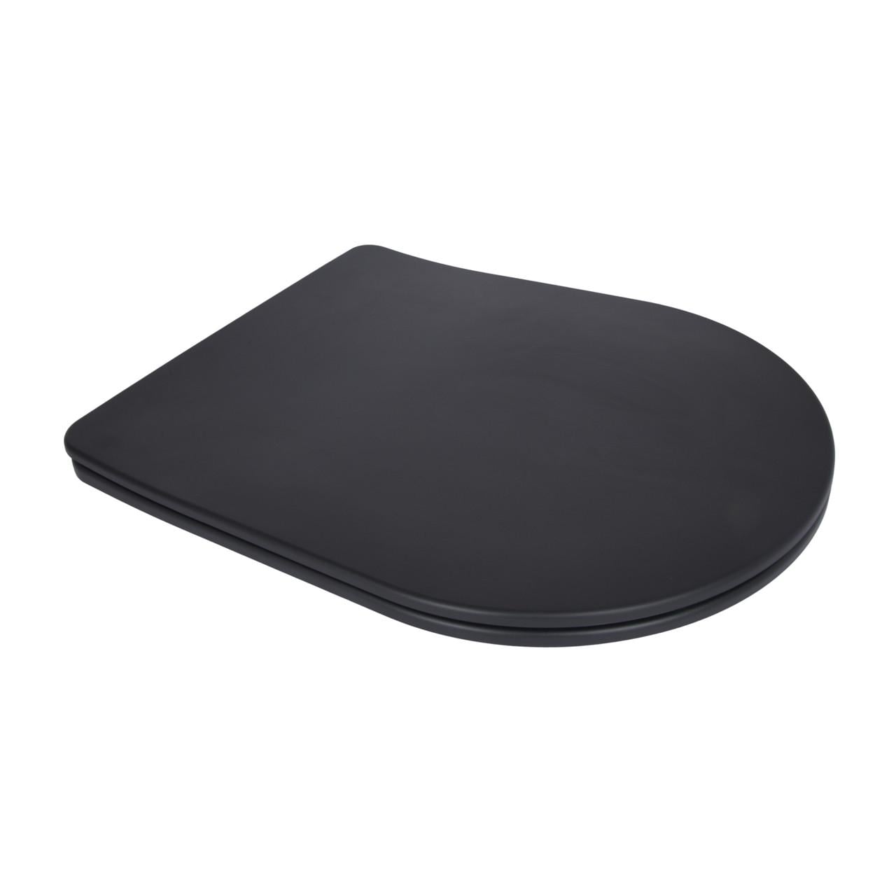 Сидения для унитаза Robin 660/Scorpio 520/660 с микролифтом Slim Duroplast/Quick Release 460x362x50 мм Matt Black (2732980000) Сидения для унитаза Robin 660/Scorpio 520/660 с микролифтом Slim Duroplast/Quick Release 460x362x50 мм Matt Black (2732980000)