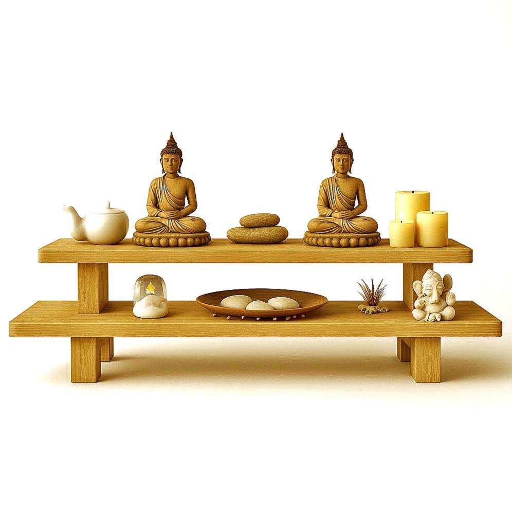 Алтарь для медитации из дерева Бемера Карри (ЛАТ-018703)