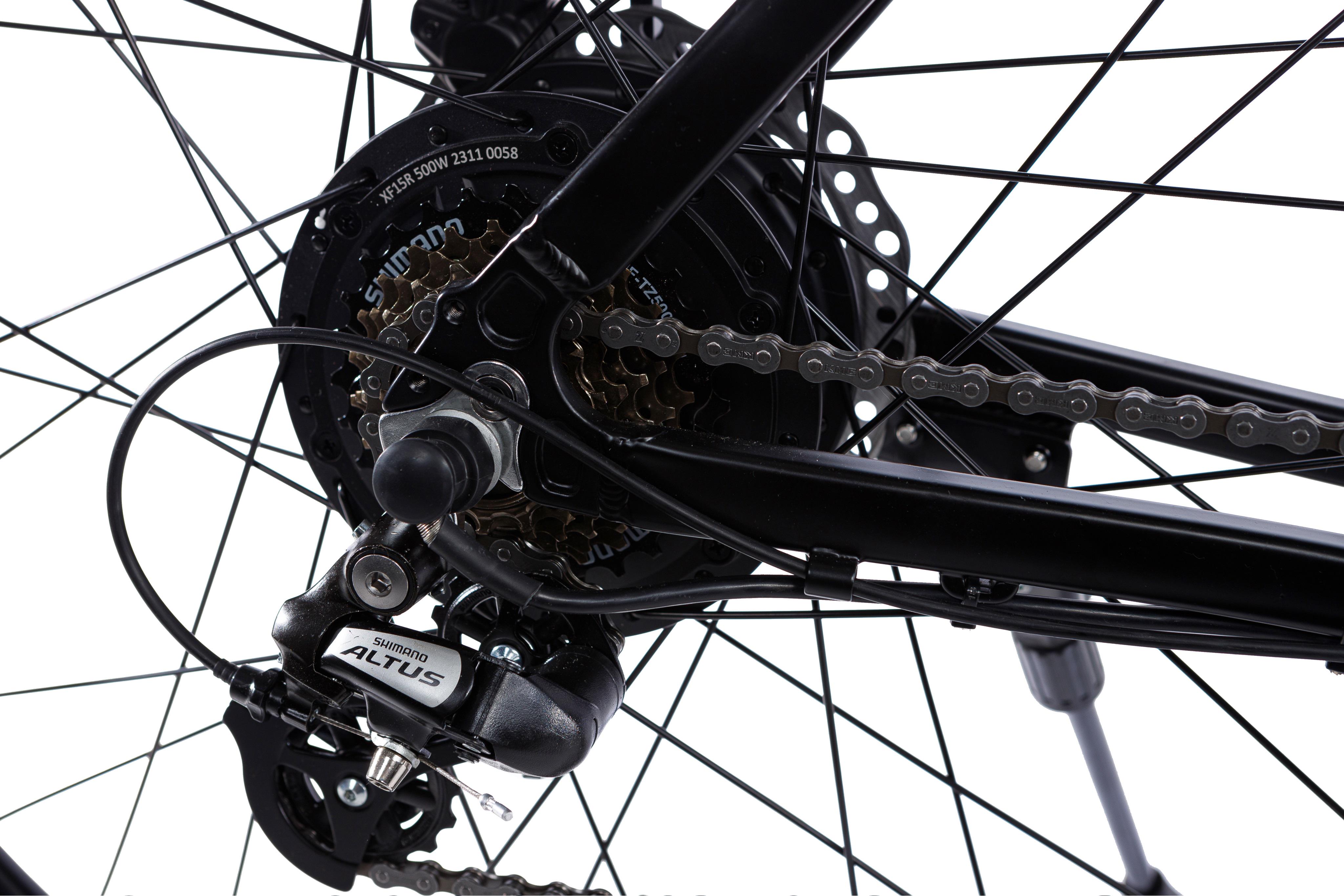 Електровелосипед WENDAT MTB з вбудованою знімною батареєю та гідравлічні гальма 29"/19" 48V/19Ah/750W Чорний матовий (WENMTB-294819750-BLACK) - фото 2 Електровелосипед WENDAT MTB з вбудованою знімною батареєю та гідравлічні гальма 29"/19" 48V/19Ah/750W Чорний матовий (WENMTB-294819750-BLACK) - фото 2