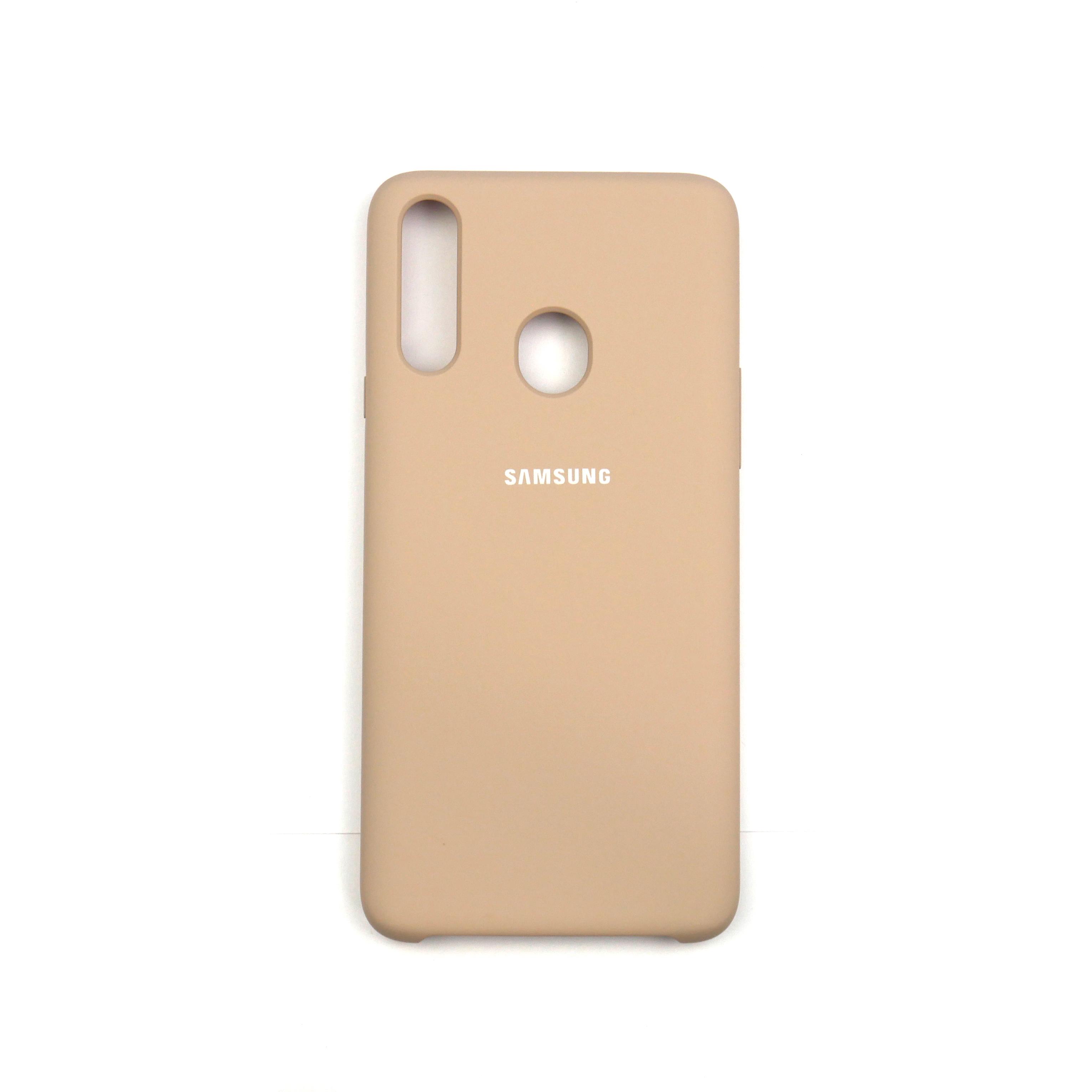 Чехол Jelly Silicone Case Samsung A20S Pink Sand (19)