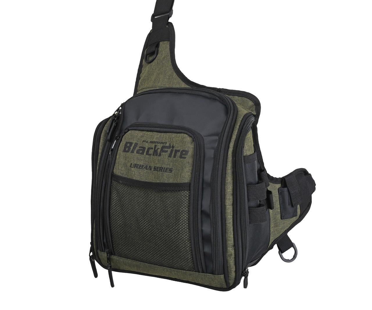 Сумка спиннинговая Flagman BlackFire Urban 02 32x30x11 см (3042097228)