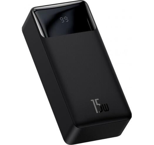 Повербанк Power Bank Baseus BIPOW 30000mAh 15W USB USB-C. Black (PPDML-K01) - фото 4