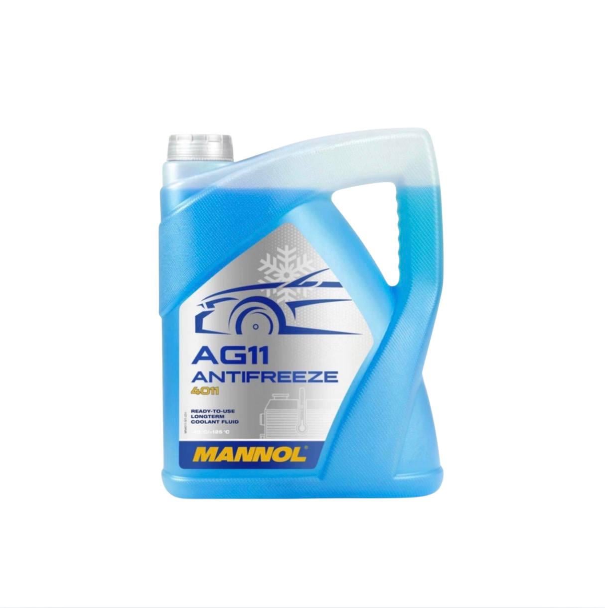 Антифриз Mannol AG11 Ready to Use G11 -40 °C синий 5 л