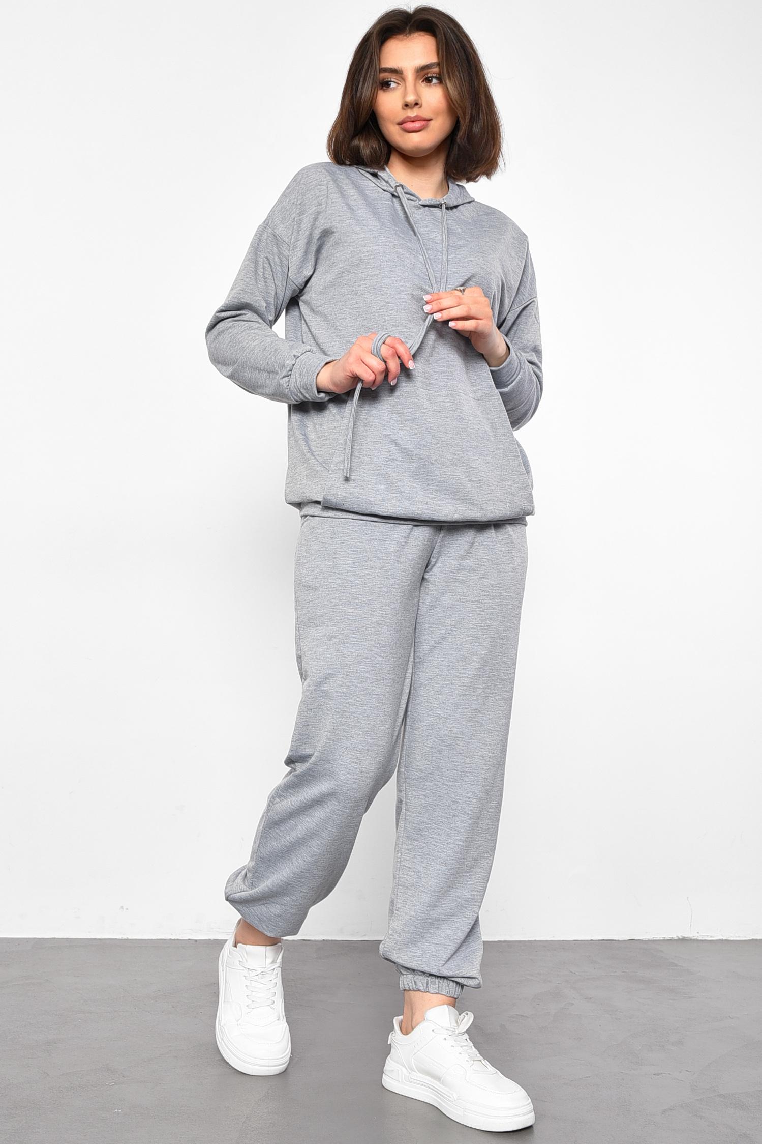 Спортивний костюм жіночий S-M Сірий (177500)