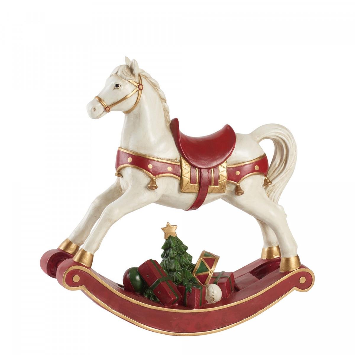 Статуэтка лошадка-качалка Villeroy &amp; Boch Christmas Toys 32,8х10,8х32,5 см (3593910004)