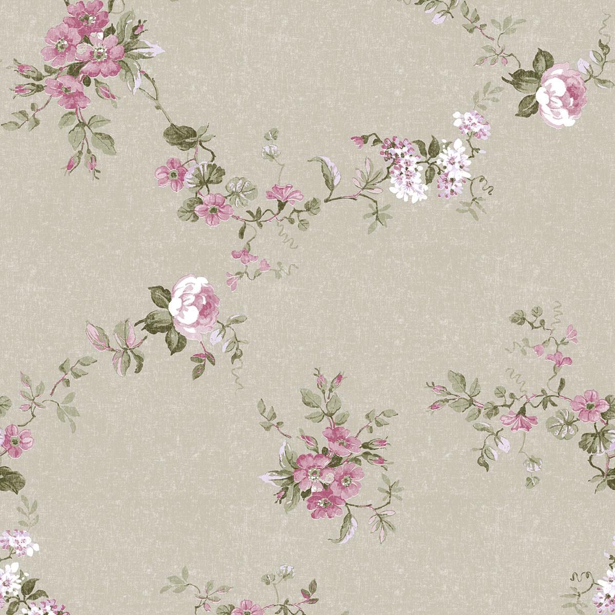 Обои на стену прованс цветы ICH Aromas 620-2 флизелин
