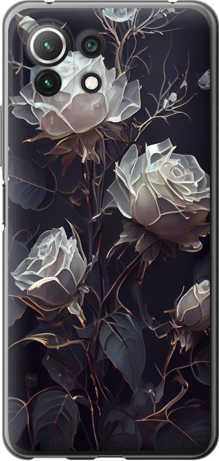 Чехол на Xiaomi Mi 11 Lite Розы 2 (5550t-2281-42517) Чехол на Xiaomi Mi 11 Lite Розы 2 (5550t-2281-42517)