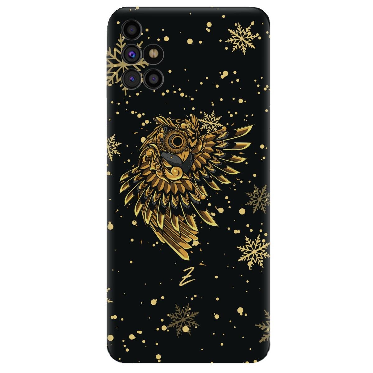 Силіконовий чохол Zorrov для Samsung Galaxy M31s - Gold sova (14250040189099412)