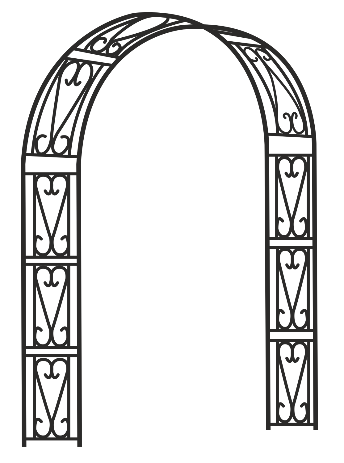 Пергола садовая GardenLine (DEN0678)