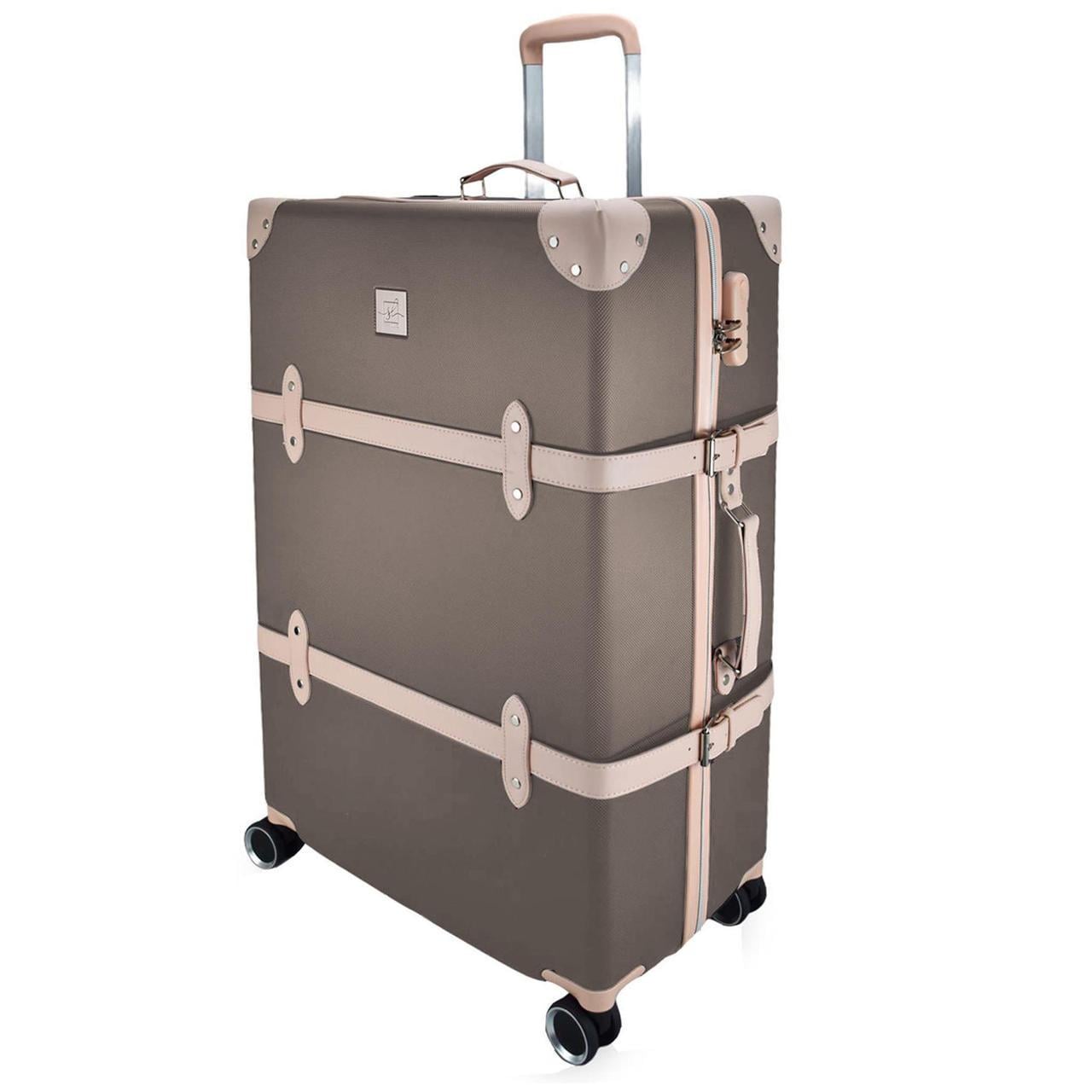 Чемодан SEMI LINE 28" L Brown/Pink Cream (T5673-4)