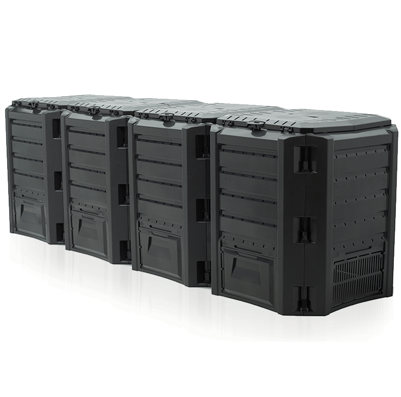 Компостер садовий чотирьохмодульний Prosperplast MODULE COMPOGREEN 1600 л (IKLM1600C)