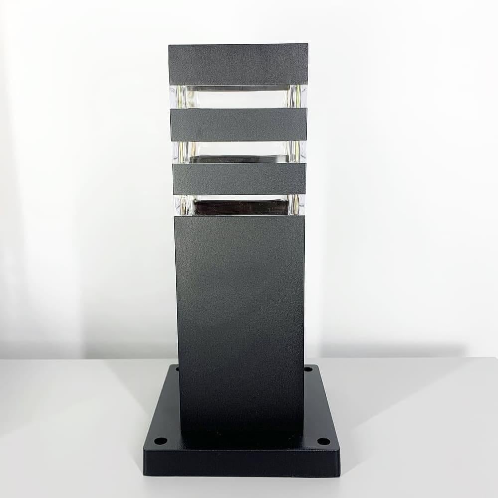 Фонарь уличный 30 см Черный (8024 30CM BK столб)