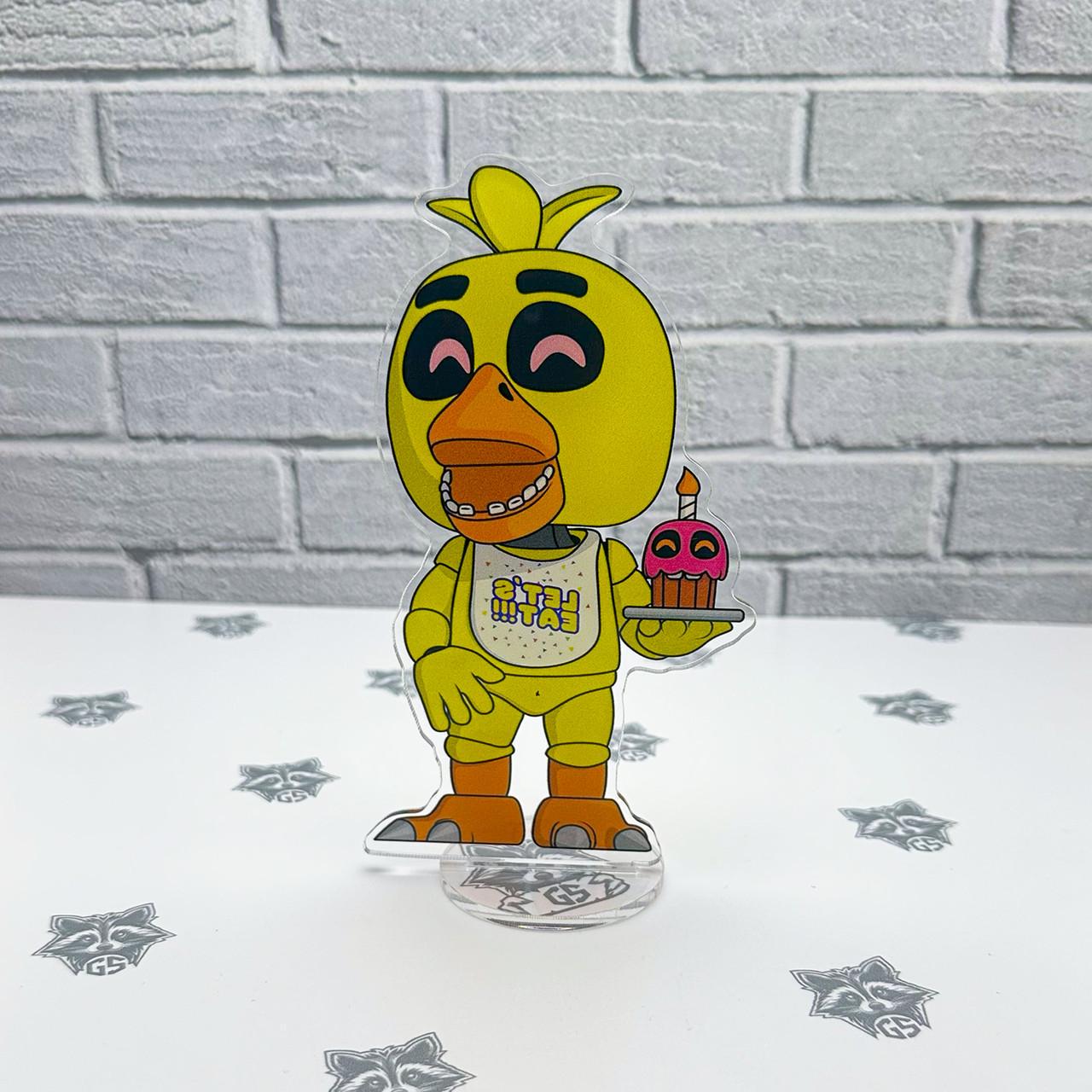 Фигурка коллекционная акриловая Five Nights At Freddy s Чика 15 см (2281334499)