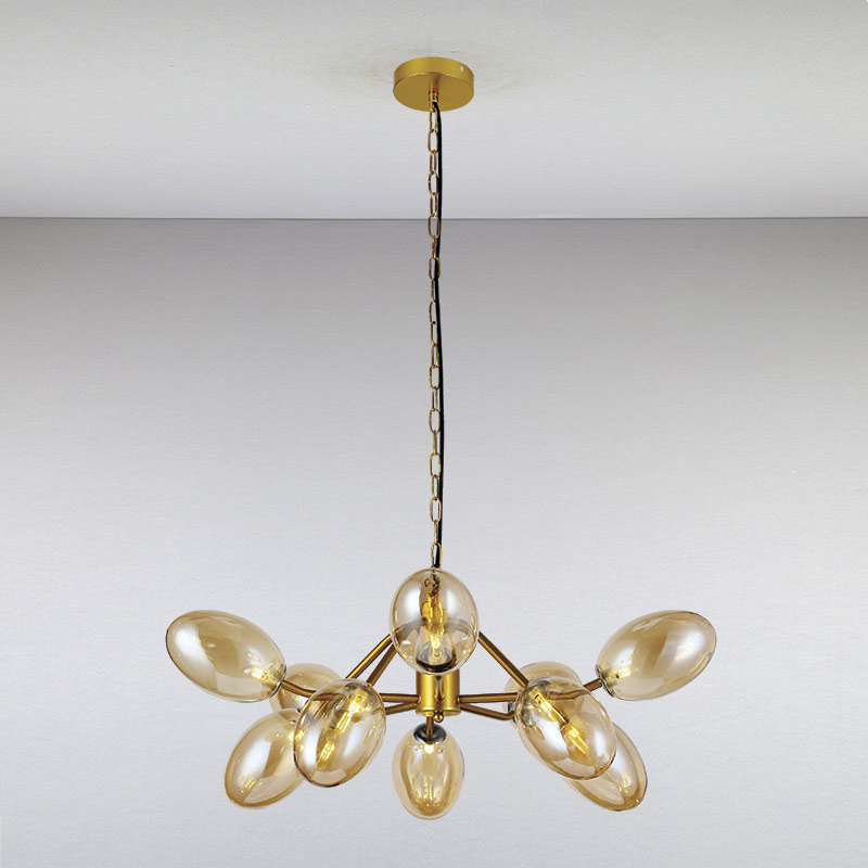 Люстра Light House LS-13121/10 GD+BR Золото