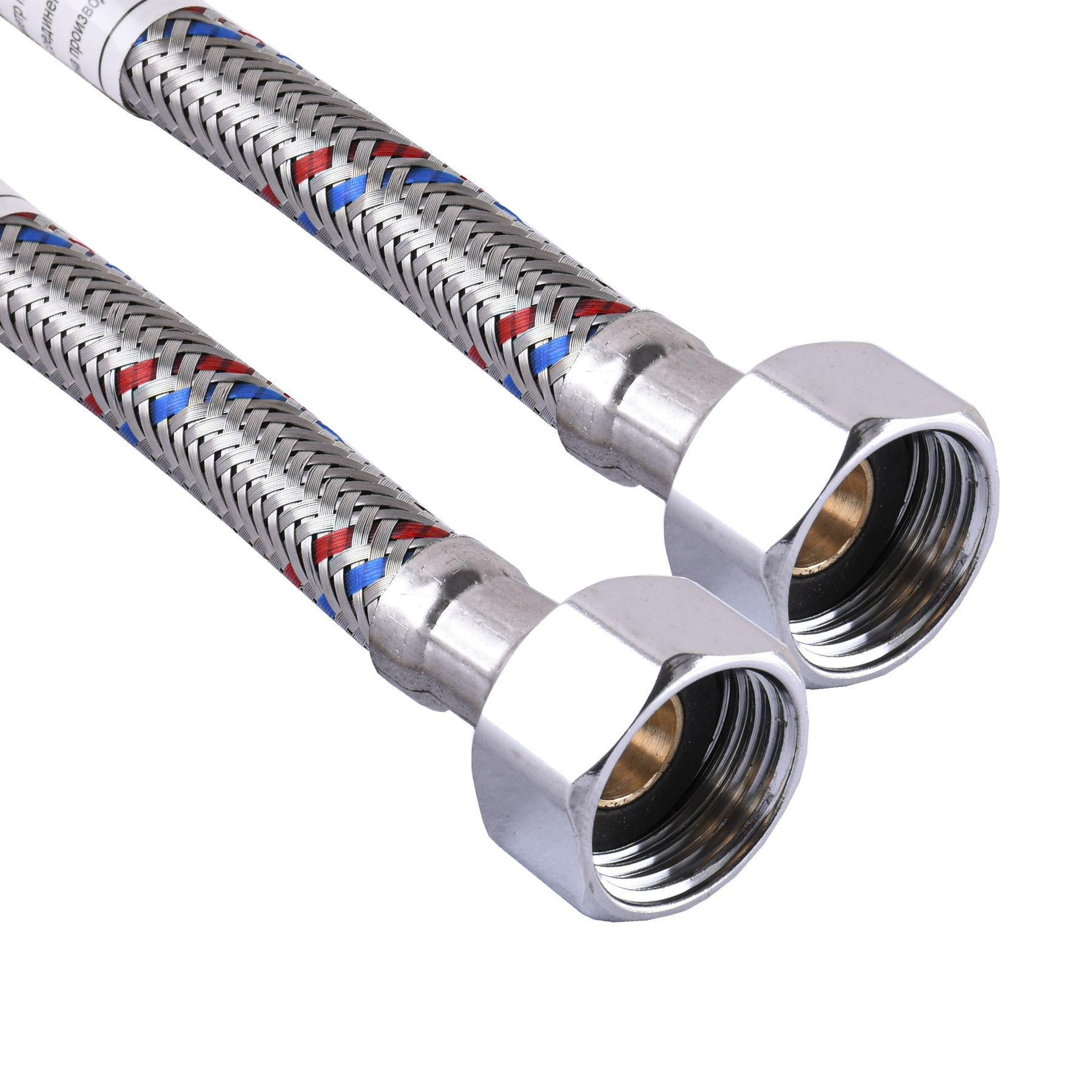 Шланг нержавеющая сталь Eco FIX 1/2x1/2" ВВ 1,0 м EPDM (000013496)