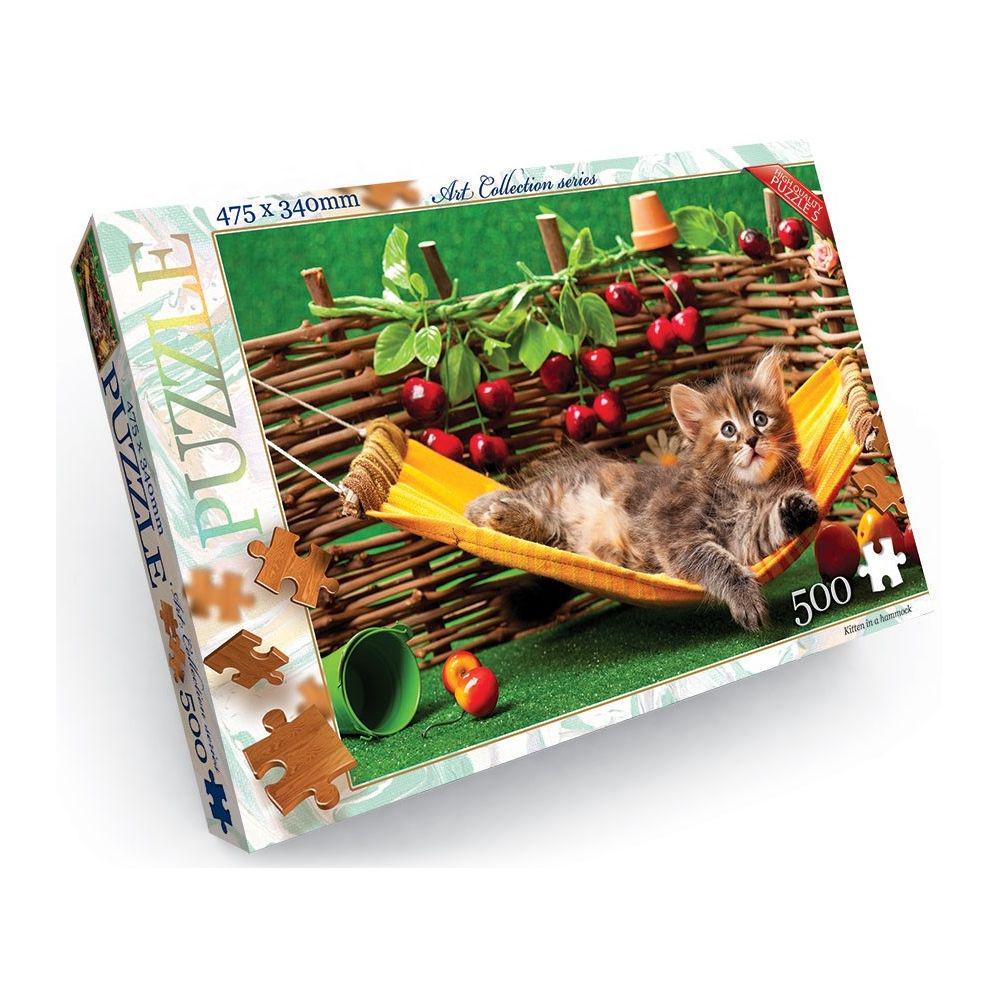 Пазли Danko Toys с.11 №6 Kitten in a hammock С500-11-06 500 ел. Пазли Danko Toys с.11 №6 Kitten in a hammock С500-11-06 500 ел.