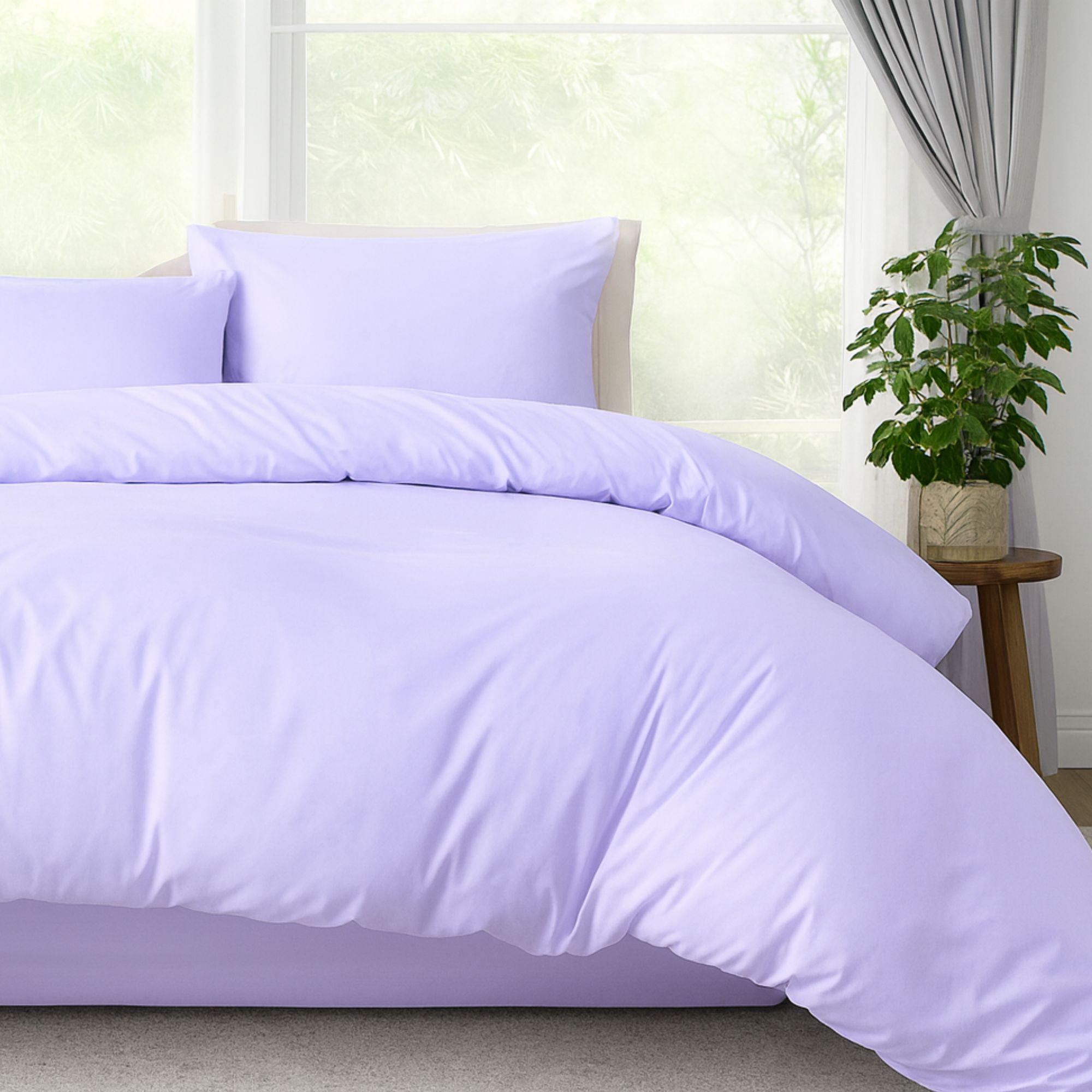 Комплект постільної білизни полуторний IDEIA Tropical Dream подарункова упаковка Лаванда (26701)