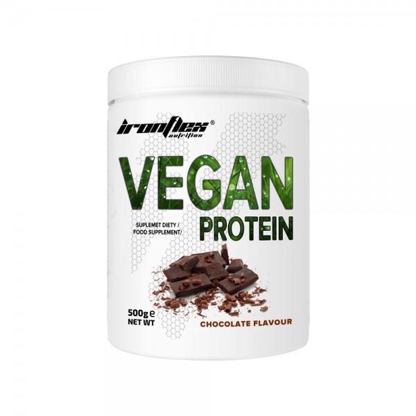 Протеин IronFlex Vegan Protein Chocolate 500 g