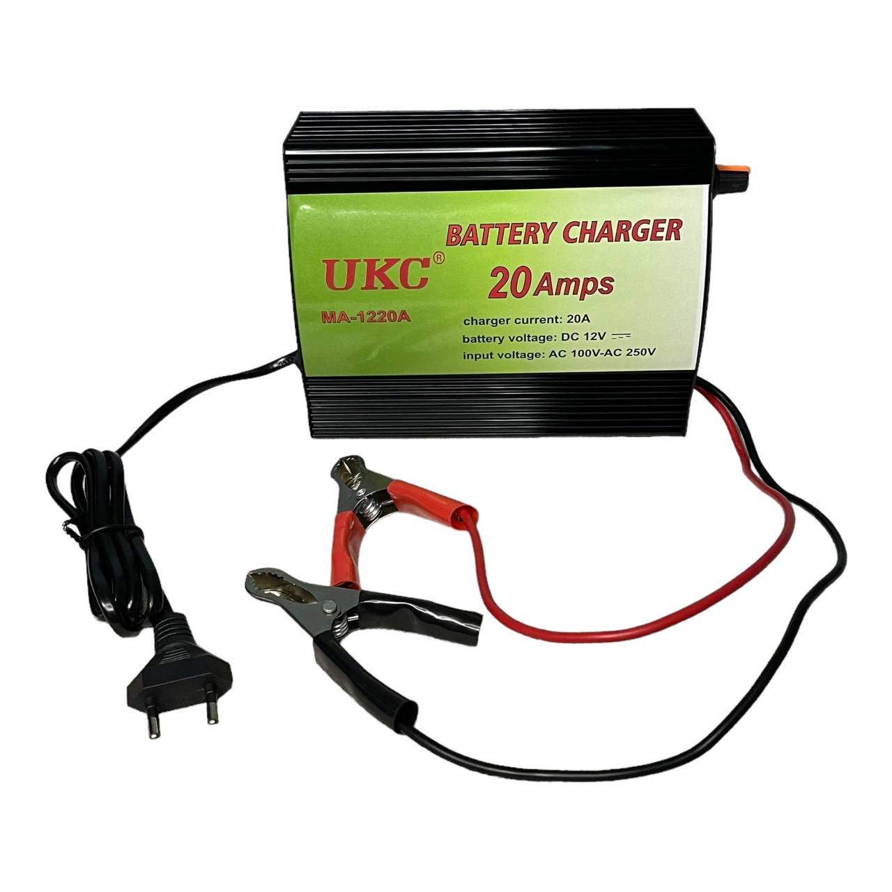 ᐉ Зарядное устройство для аккумулятора автомобиля UKC Battery Charger 20 A  (546547625343) • Купить в Киеве, Украине • Лучшая цена в Эпицентр