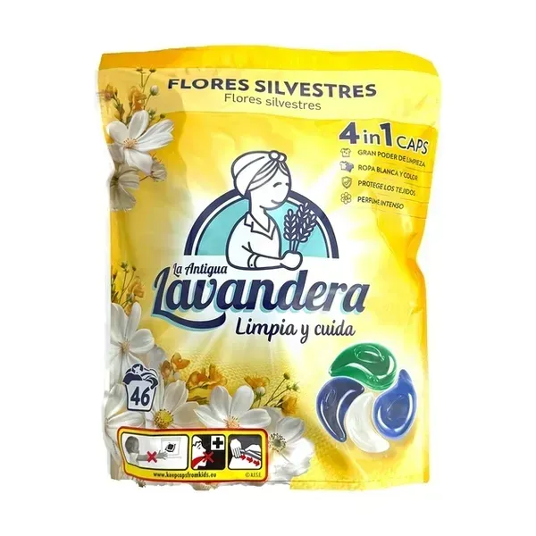 Капсули для прання Lavandera Універсал Flores Silvestres 4в1 36 шт.