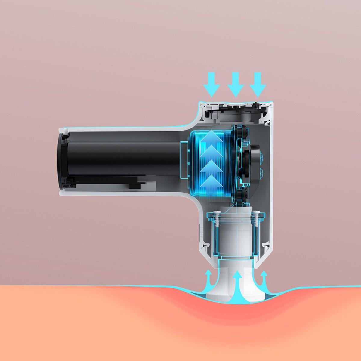 Масажер перкусійний Mijia Mini Fascia Gun 2600 mAh Pink (YMJM-M351-P) - фото 6 Масажер перкусійний Mijia Mini Fascia Gun 2600 mAh Pink (YMJM-M351-P) - фото 6