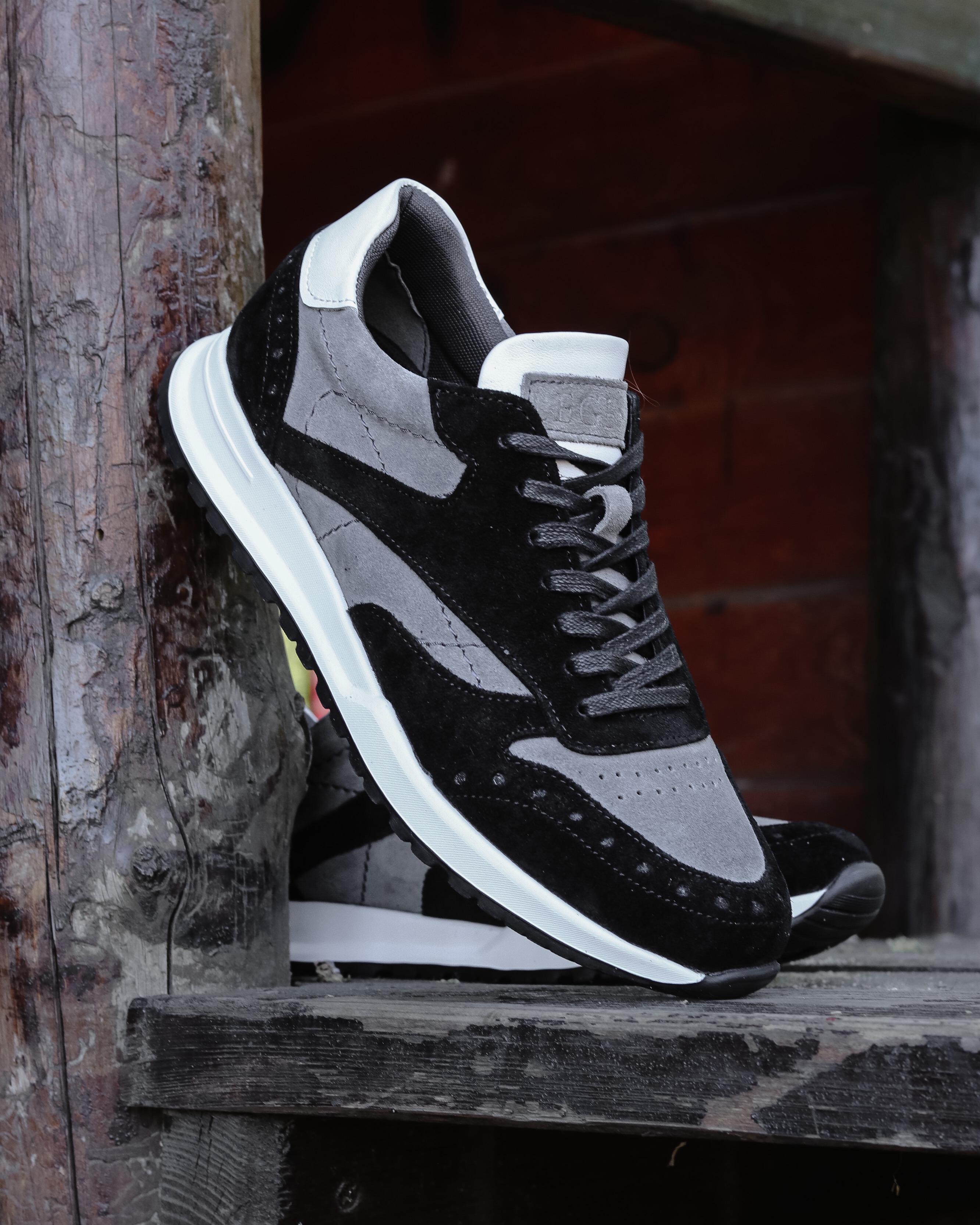 Кроссовки BRUNO BLACK AND GREY р. 45 - фото 2 Кроссовки BRUNO BLACK AND GREY р. 45 - фото 2