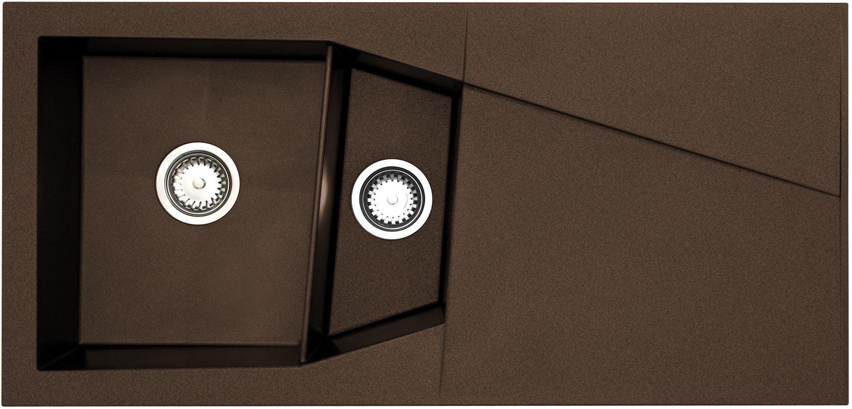 Кухонная мойка LONGRAN LAZIO 1.5B Коричневый (Chocolate Metallic)