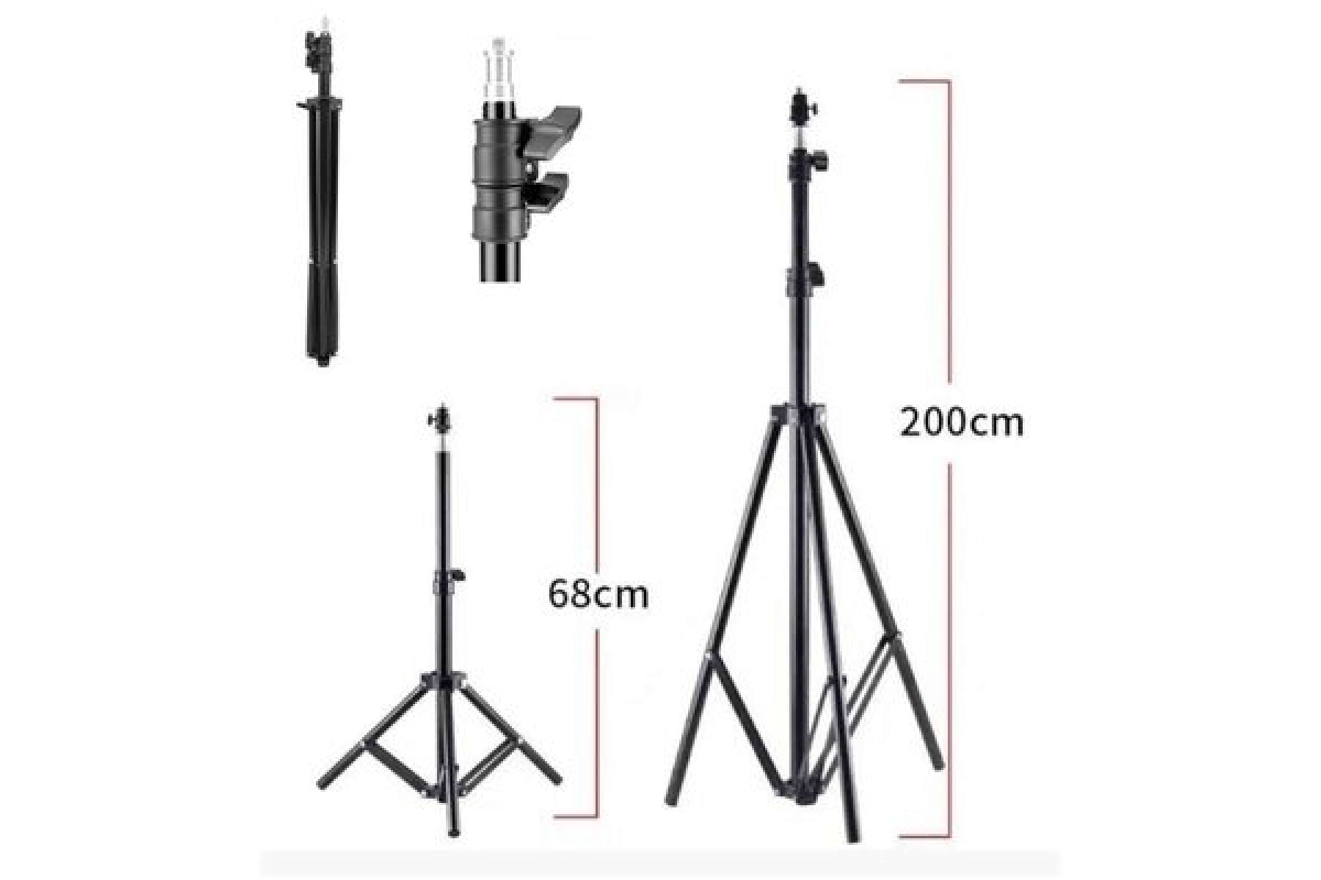 Кільцева лампа LED Ring RGB MJ 36 з пультом і штативом 36 см (1452694783) - фото 4 Кільцева лампа LED Ring RGB MJ 36 з пультом і штативом 36 см (1452694783) - фото 4